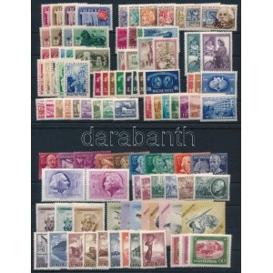 19 klf sor az 1940-1950-es évekből 2 stecklapon (42.000) / 19 different set