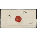 1831 Portós teljes levél / Unpaid cover, piros / red KETSKEMET - Wien