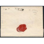 1837 Portós levél / Unpaid cover Szala=Egerszegh - Beodra