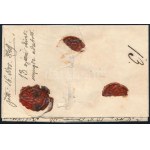 1849 Franco levél / cover GÖNYŐ - Pápa