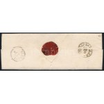 1862 5kr levélen / on cover KECSKEMÉT - Túrkeve