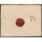 ~1864 3kr levélen / on cover PEST / Abend