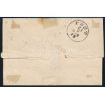 1873 Réznyomat 2kr + 3kr levélen / on cover KARCZAG