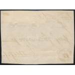 1874 4 x Réznyomat 5kr ajánlott levél előlapon / on registered cover front SLATINA-SLAVONIA ...