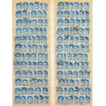 1874 Távírda Réznyomat 50kr tétel berakóban, több mint 2.000 db bélyeg, közte szép bélyegzések, lemezhibák...