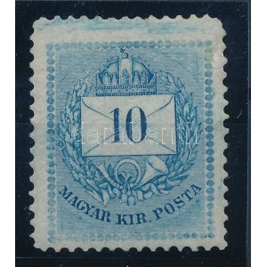 1874 0 típusú 10kr használatlan luxus példány...