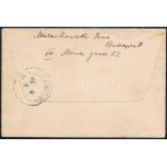 1909 Ajánlott boríték X. Pius pápának címezve a Vatikánba ...