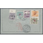 Baranya 1920 SHS felülnyomású ajánlott díjjegyes zárt levelezőlap 7 db Baranya bélyeggel kiegészítve Svájcba ...