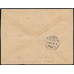 1946 (14. díjszabás) Levél 6 db Lovasfutár bélyeggel és gumi bélyegzéssel ...