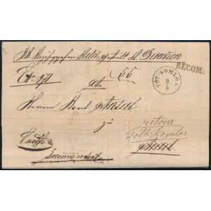 1862 Ex offo TÓT-KOMLÓS