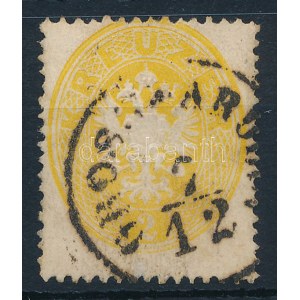 1863 2kr sárga GROSSWARD(EIN)
