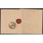 1864 10kr levélen tartalommal / on cover with content MADARAS - Pest