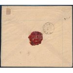 1871 15kr ajánlott levélen / on registered cover to Galizia BUDAPEST / FŐPOSTA