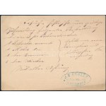 1871 2kr díjjegyes levelezőlap / PS-card VARAZDIN