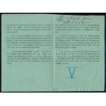 1872 5kr Utánvételes szállítólevél / 5kr COD parcel card PEST - Simontornya