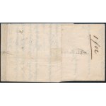 1873 2kr levélen / on cover SISAK - Triest
