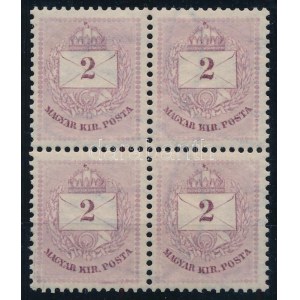 1881 2kr négyestömb