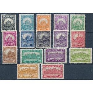1926-1928 Pengő-fillér 16 klf bélyeg / 16 different stamps