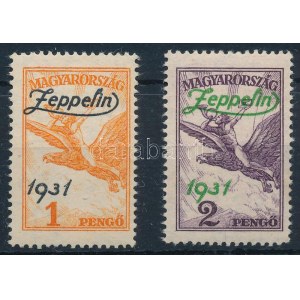 1931 Zeppelin sor (*12.000) / Mi 478-479