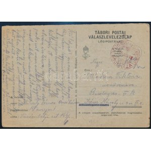 1946 Levelezőlap KÉSZPÉNZZEL BÉRMENTESÍTVE / OROSHÁZA / Postcard with cash franking