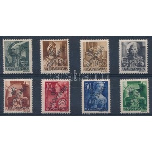 Muraszombat 1945 8 klf bélyeg Signed: Bodor