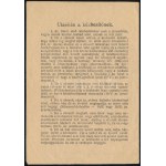 1946.03.05-én feladott Kézbesítési bizonyítvány, amelyet 1946.06.28-án továbbküldtek 240.000 Milpengő bérmentesítéssel ...