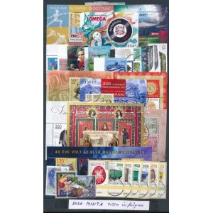 2020 MINTA teljes évfolyam / SPECIMEN lot