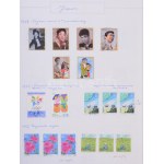 Japán 1981-2000 Gyűjtemény, 2.460 bélyeg változatokkal, kevés másodpéldánnyal + néhány blokk albumban ...