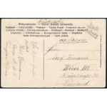 Kiautschou 1908 TCV képeslap 2 bélyeggel Bécsbe ...