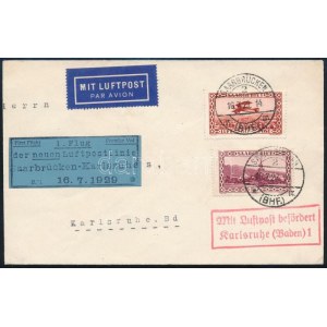 1929 Légi levél / Airmail cover