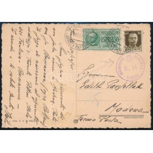 1941 Képeslap cenzúrázva / Censored postcard