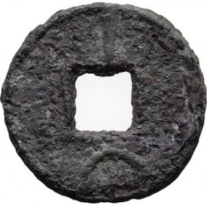 Čína - dynastie Čou, 12.-3. století př.Kr., Kruhový peníz Yi-Hua (jeden nůž), Hartil.6.17,