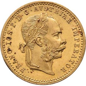 František Josef I., 1848 - 1916, Dukát 1895, 3.486g, nep.hr., nep.rysky, skvrnky,