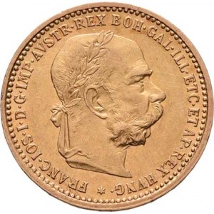 František Josef I., 1848 - 1916, 10 Koruna 1905, 3.379g, nep.hr., nep.rysky, pěkná