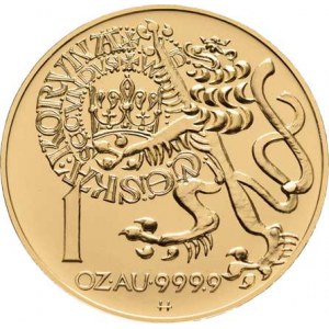 Česká republika, 1993 -, 10000 Koruna 1995 - české mince - Pražský groš, KM.21