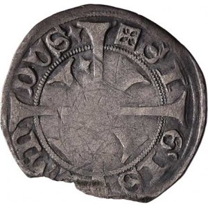 Tyrolsko, arcivévoda Zikmund, 1439 - 1496, Krejcar b.l., Hall, Sa.819 (346), FW.2636, 0.741g,