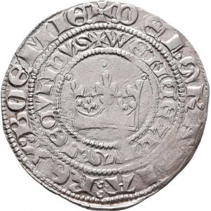 Václav II., 1283 - 1305, Pražský groš, Sm.2, Ch.5, rubní značka Ně.2, 3.642g,