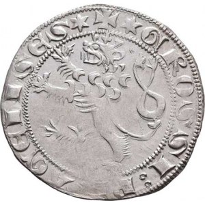 Václav II., 1283 - 1305, Pražský groš, Sm.2, Ch.5, rubní značka Ně.2, 3.642g,