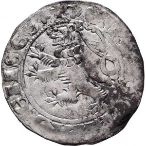 Jan Lucemburský, 1310 - 1346, Pražský groš, Cn.36, rubní značka Ně.9, 3.607g,