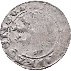 Karel IV., 1346 - 1378, Pražský groš, Ve.4, Pinta.IV.b/1 - kroužek za