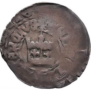 Václav IV., 1378 - 1419, Pražský groš - blíže neurčený, 2.868g, exc., nedor.,