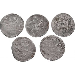 Václav IV., 1378 - 1419, Pražský groš - blíže neurčený, 2.811g, 2.841g,