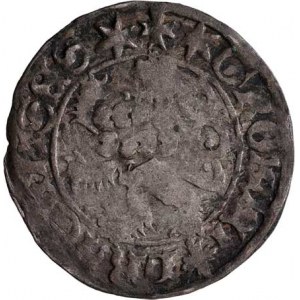 Vladislav II., 1471 - 1516, Pražský groš, Kut.Hora - Hanuš z Řásné, Há.XIII.e/2,