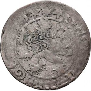 Vladislav II., 1471 - 1516, Pražský groš, Kut.Hora - Hanuš z Řásné, Há.XV.a/1,