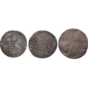 Vladislav II., 1471 - 1516, Pražský groš - blíže neurč., 2.652g, 2.630g, 2.122g,