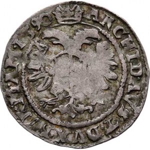 Rudolf II., 1576 - 1612, Bílý groš 1590, K.Hora-Šatný, J.13a, MKČ.376, 1.657g,