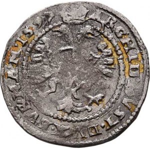 Rudolf II., 1576 - 1612, Bílý groš 1597, K.Hora-Herold, J.14a, MKČ.376,