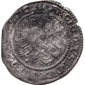 Rudolf II., 1576 - 1612, Bílý groš 1600, K.Hora-Špís, J.15b, MKČ.376, 1.565g,