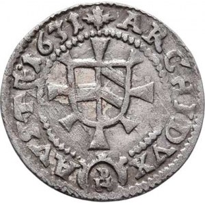 Ferdinand III. v Kladsku, 1627 - 1657, Krejcar 1631 PH, Petr Hemma, NŠ.137, MKČ.1344,
