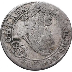 Leopold I., 1657 - 1705, XV Krejcar 1694 MMW, Vratislav-Wackerl, Höll.94.1.2,